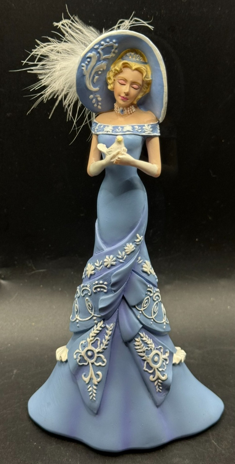 7.5″ Elegant Faith Statue Figurine Ladies of Victorian Virtue Collection 2012