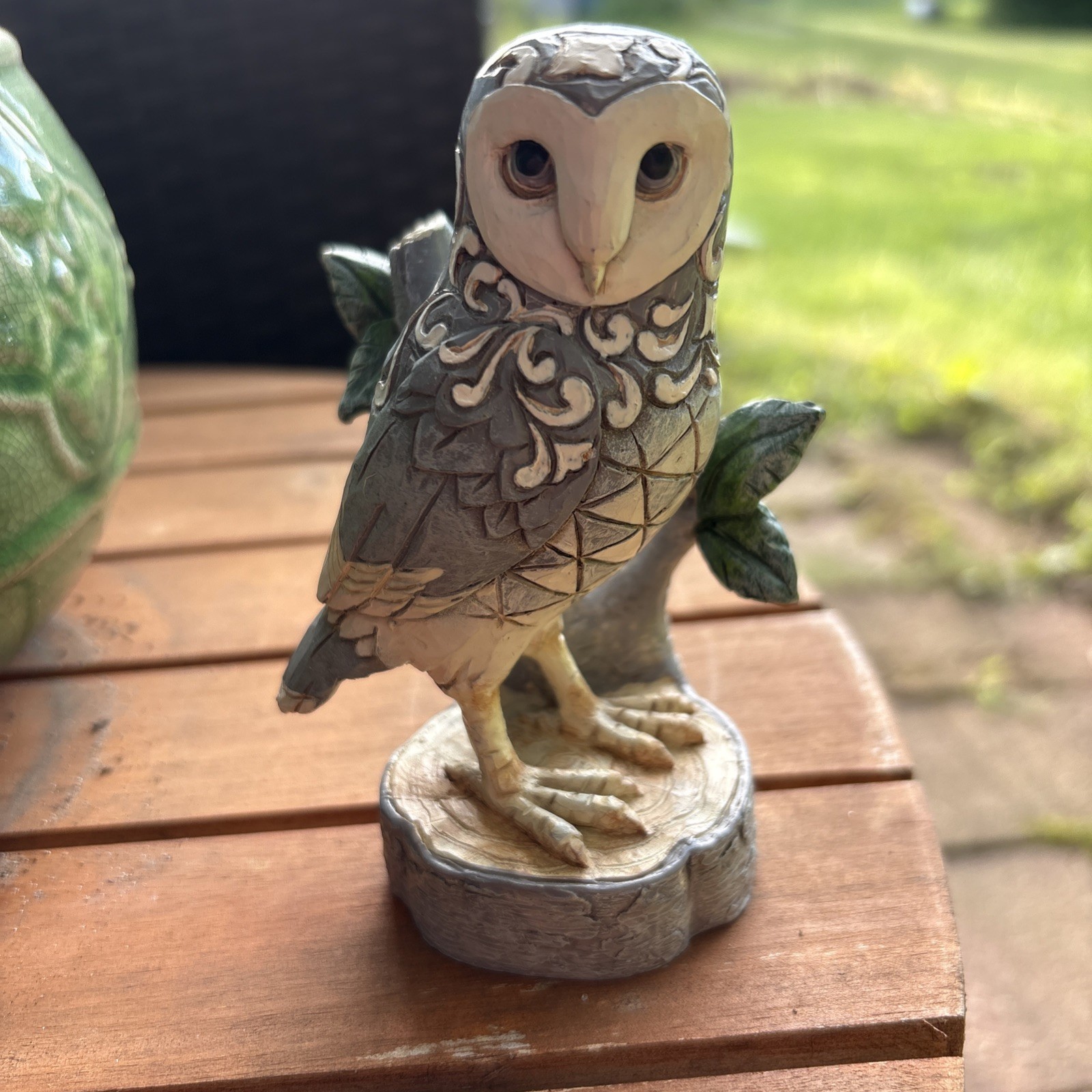 Jim Shore Heartwood Creek Woodland Owl on Branch 2016 Wisdom Begins With Wonder