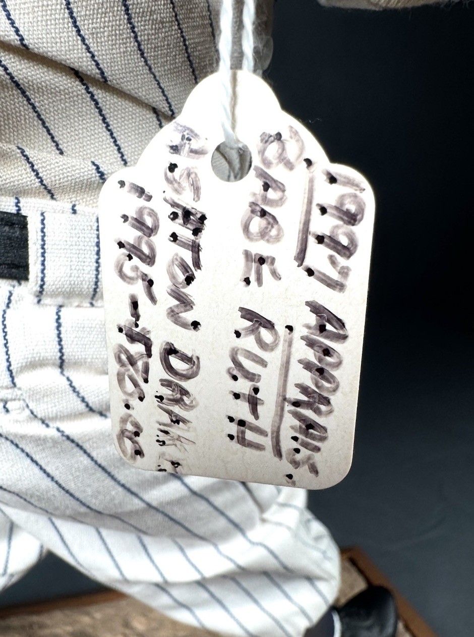 Babe Ruth Yankees Baseball Porcelain Doll Vintage Sports Collector Figurine