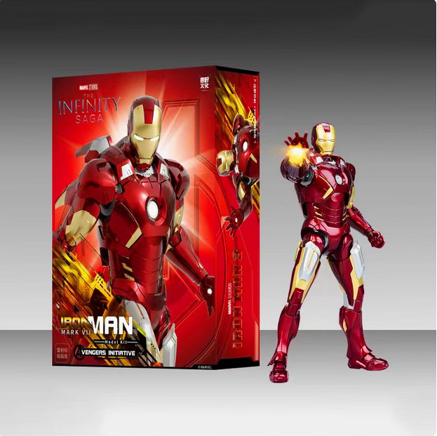 FondJoy Marvel The Infinity Saga Iron Man MARK VII MK7 1/12 Assembly Model Kit