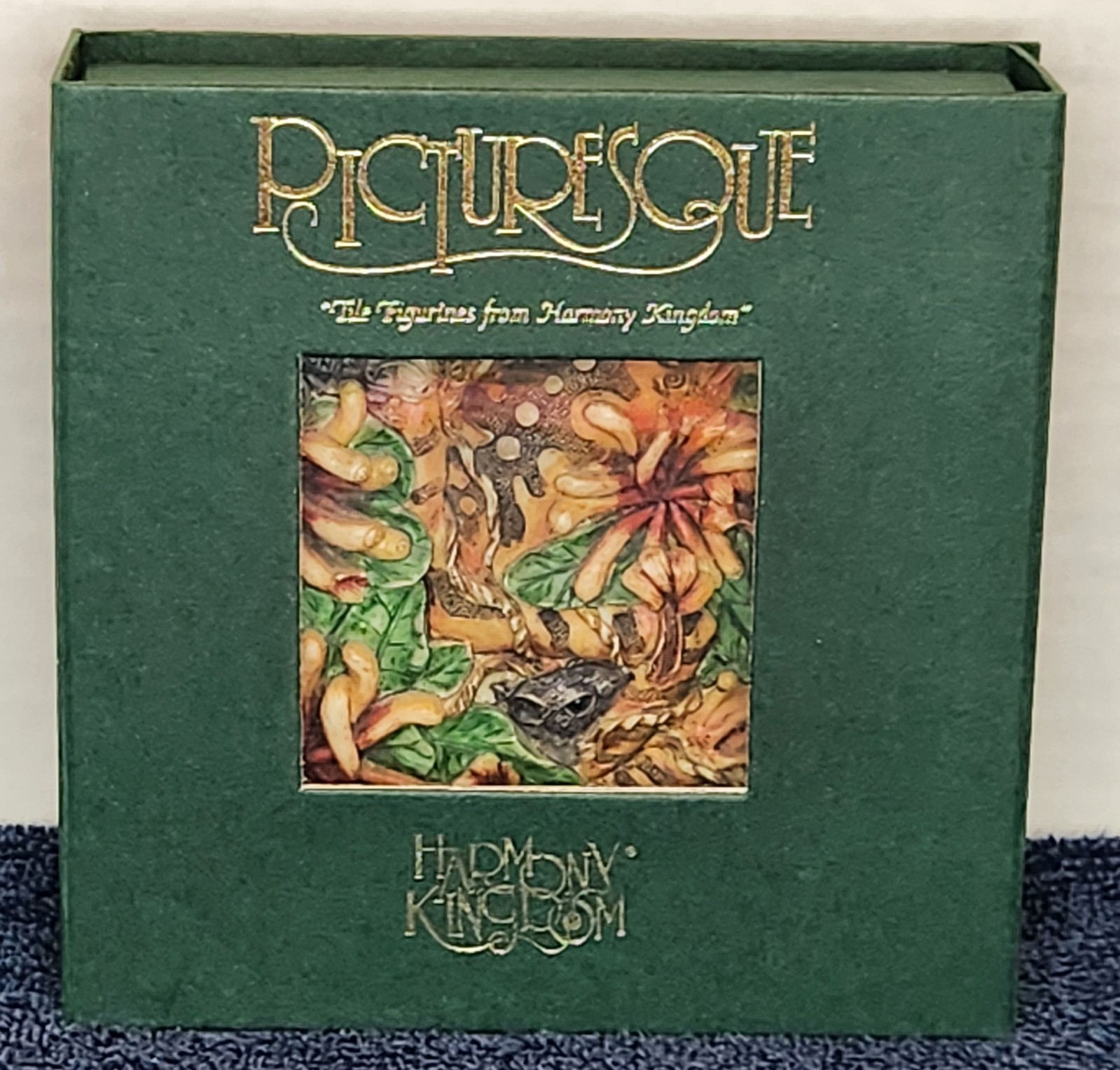 4″ x 4″ PICTURESQUE Tile, Harmony Kingdom, Byron’s Secret Garden, Love’s Labours