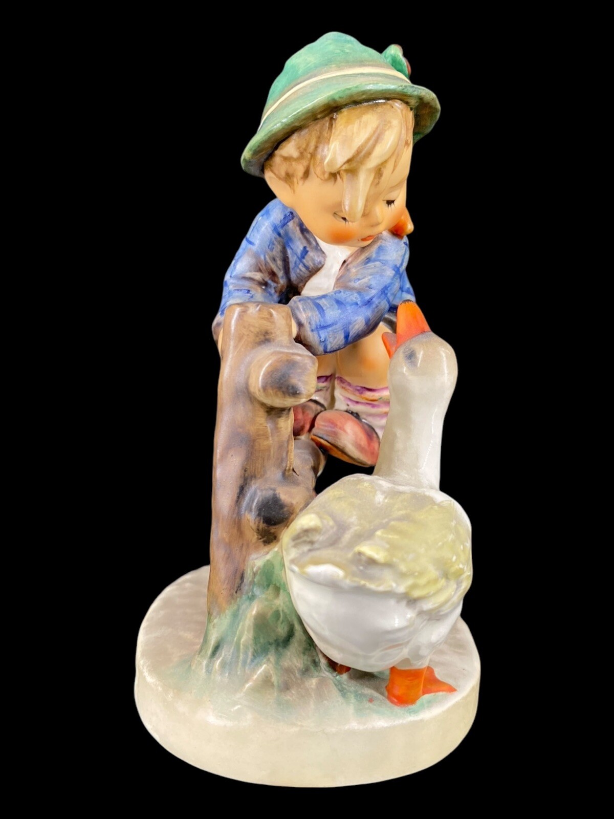 1948 Hummel Goebel German Porcelain Figurine #195/I Barnyard Hero TMK5 5.5″