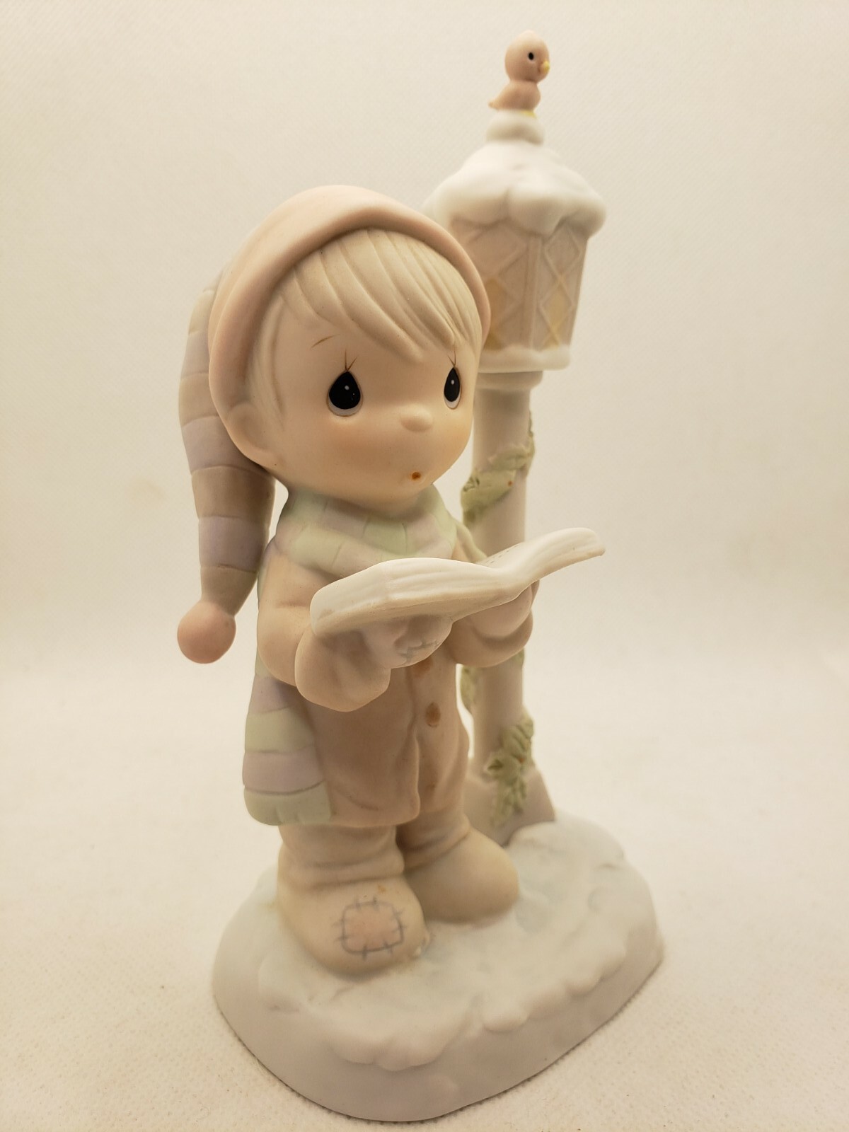 PRECIOUS MOMENTS E-2353 O COME ALL YE FAITHFUL 1982 J&D-in box