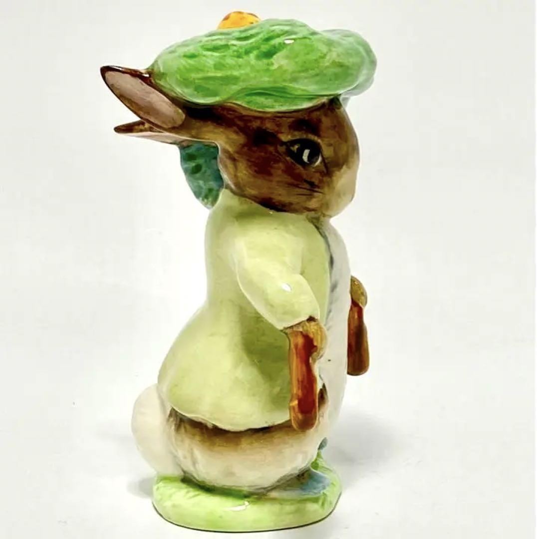 Beswick BP-3a Benjamin Bunny Figurine 1st Ver Ears/Shoes Out Pale Green Jacket