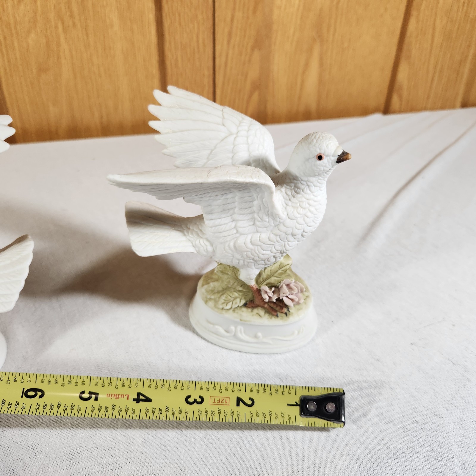 Vintage Napcoware 9479 Peace Doves Pair Of Figurines Birds