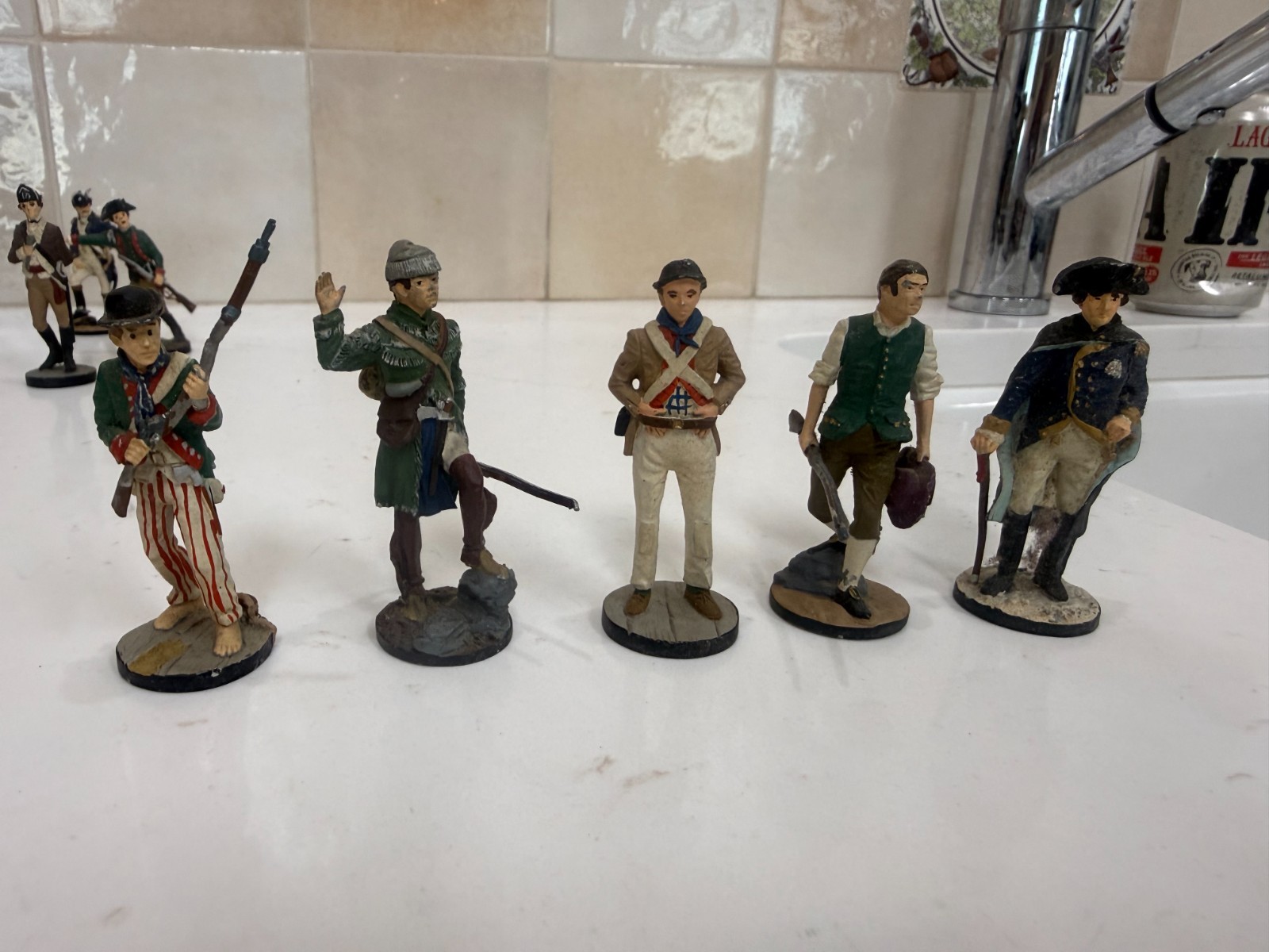 Franklin Mint “The Fighting Men of the American Revolution” Complete set of 25