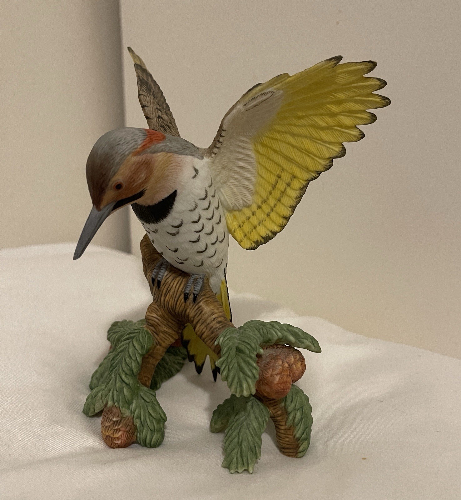 Lenox Northern Flicker Figurine Fine Porcelain 1997 Bird Collectible Pristine.