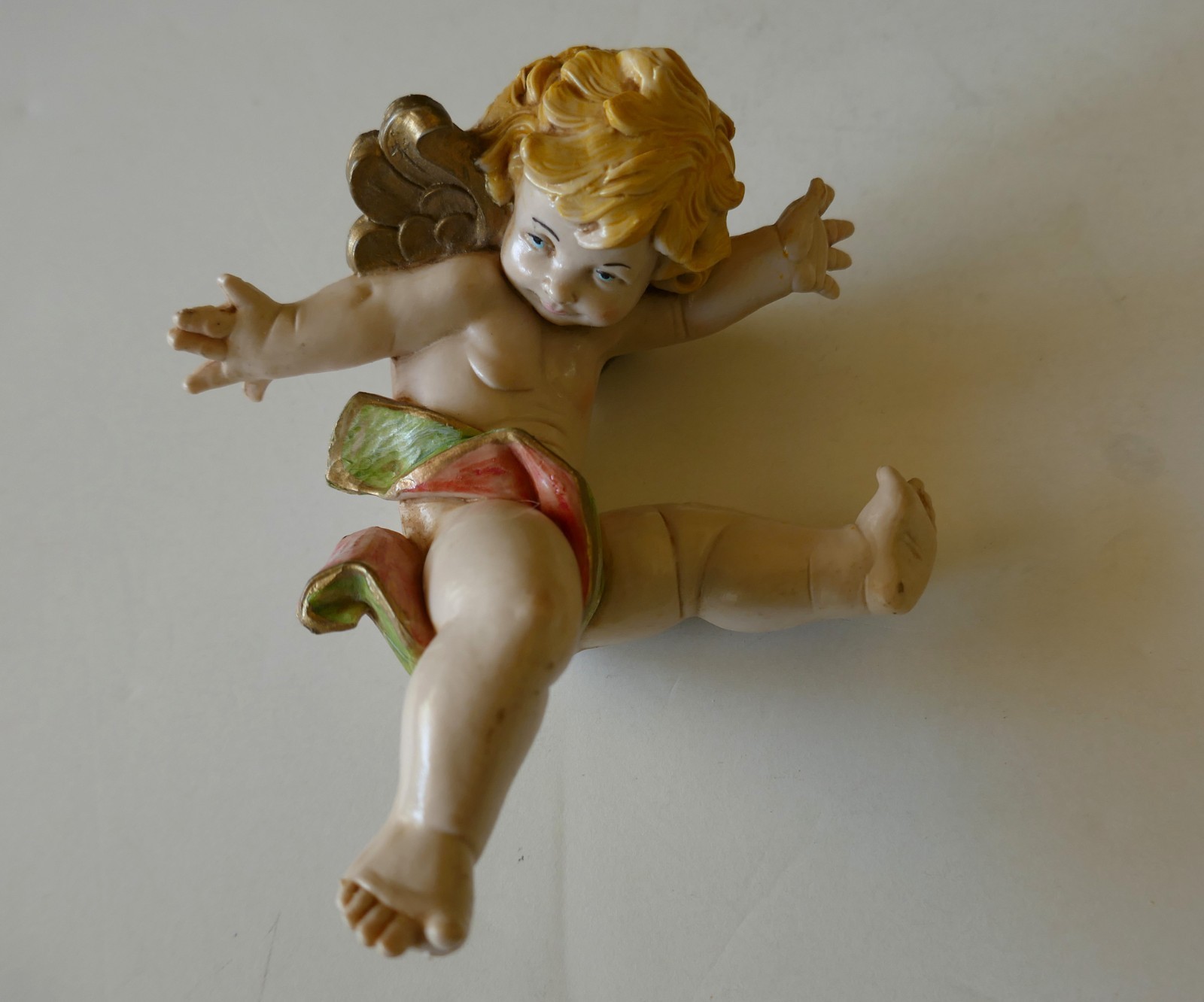 4 Free Standing Cherubs Angels Italy Fontanini Figurines