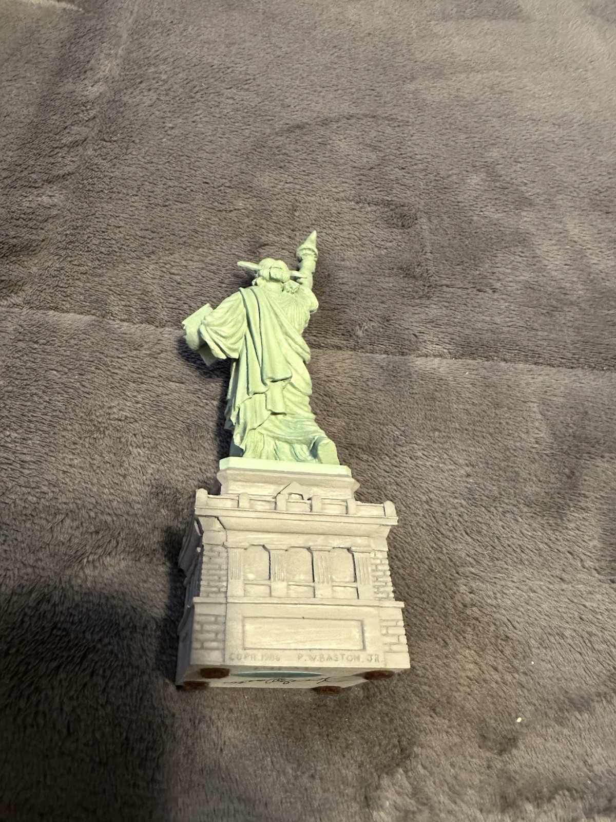 SEBASTIAN MINIATURE SML466B Statue of Liberty AT&T High Base 3870 Signed🔥🔥🔥