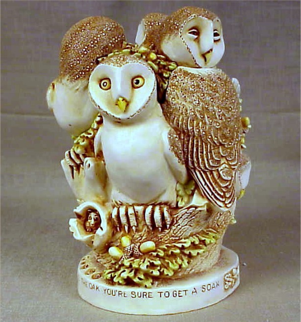 Harmony Kingdom Treasure Box Ivory Tower Owls Zookeepers LE 63/7200 Rare