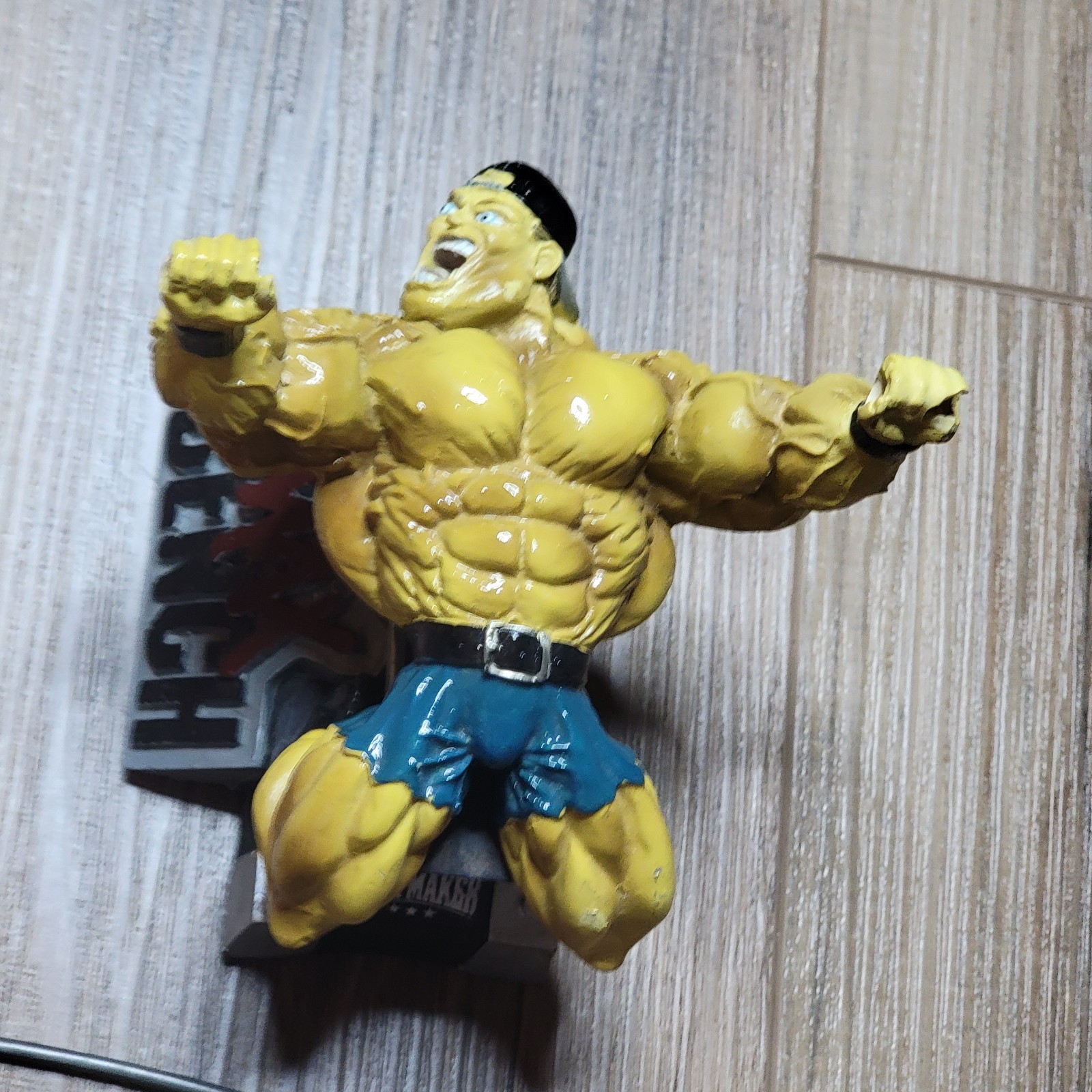 X-Treme Figurine WORKOUT MANIAC Bodybuilding Muscle ORIGINAL Statue Figure Set