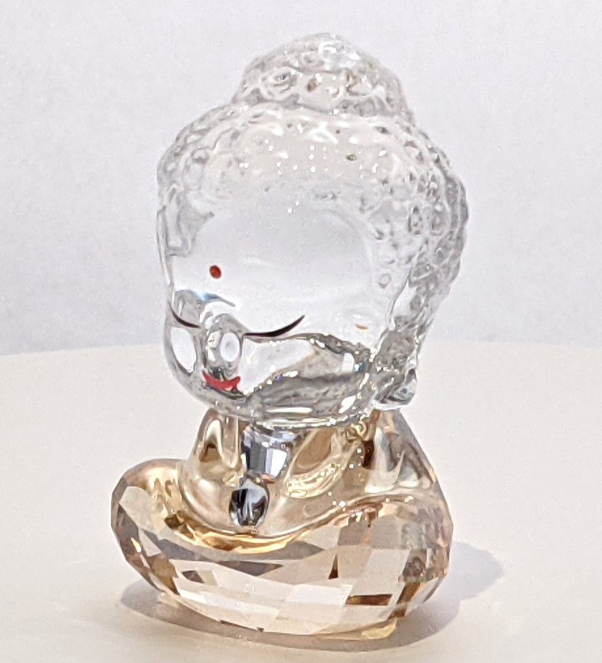 Swarovski Cute Buddha Color Crystal Figurine 5492232 *Genuine* Mint in Box!