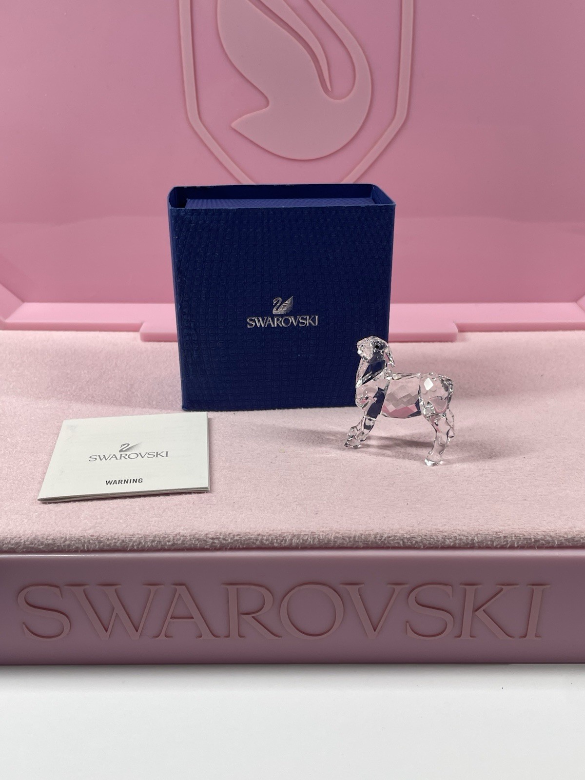 8 Piece Set Swarovski Nativity Scene Joseph Mary Jesus Balthazar Melchior Caspar