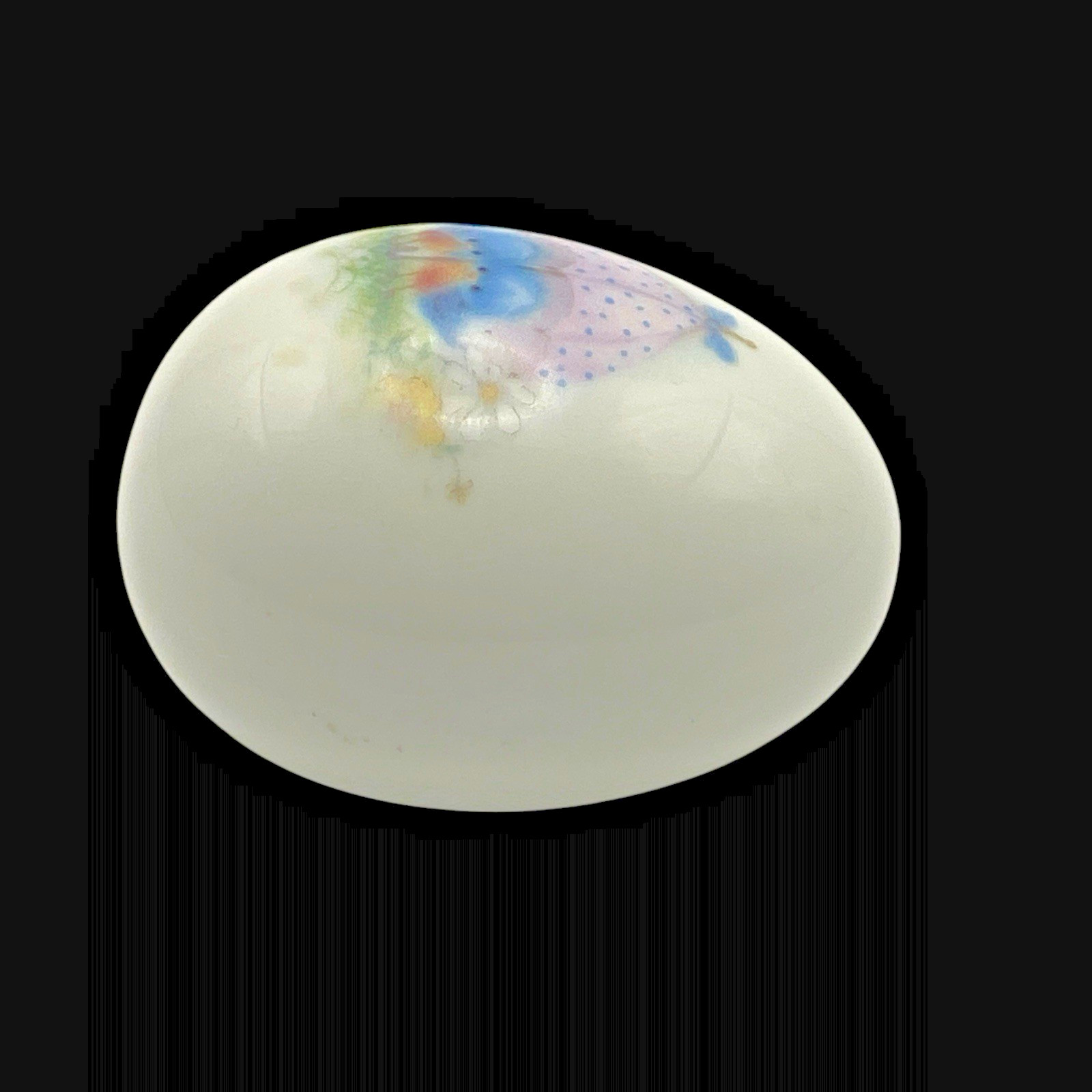 Vintage 1979 Designers Collection Fine Porcelain BLUEBIRD Egg Made in Japan Bird