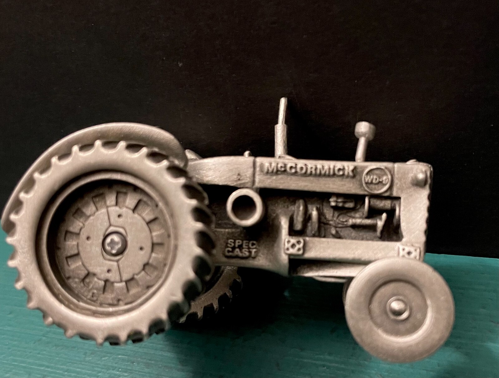 Spec Cast Pewter Case McCormick WD-9 Tractor Farm Tool Equipment Model Figurine