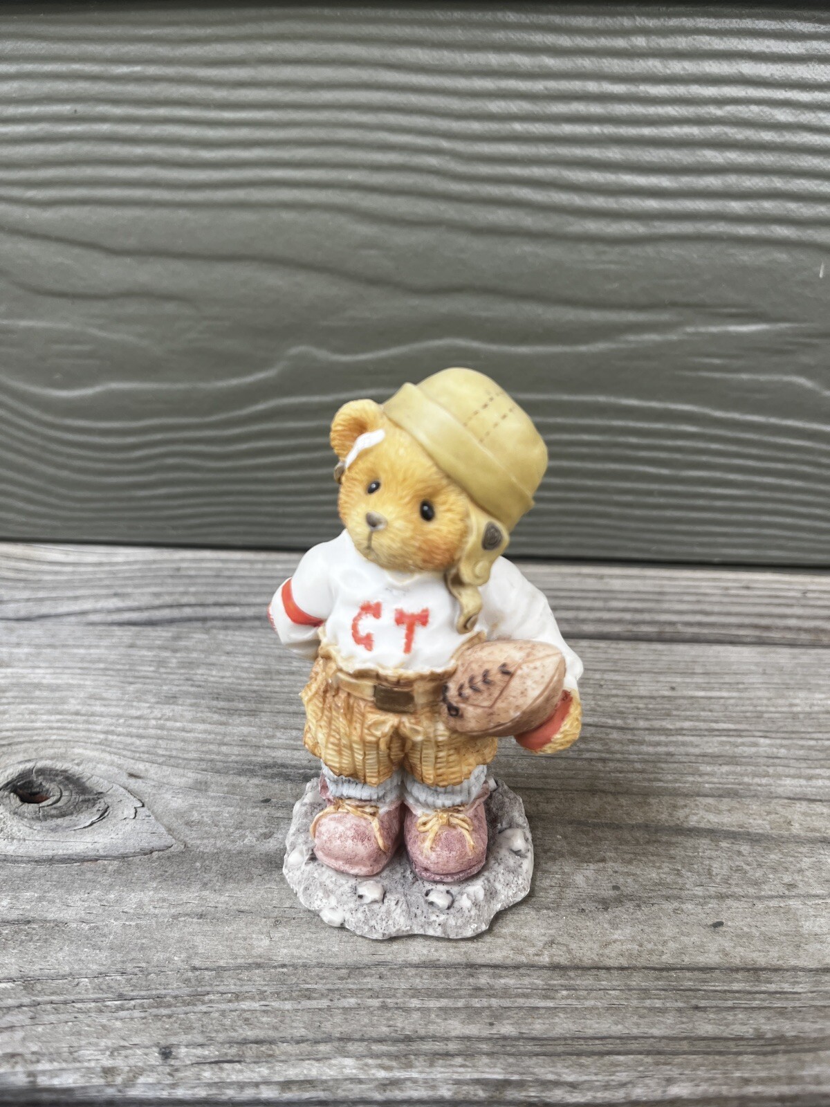 1996 Cherished Teddies Butch “Can I Be Your Football Hero”~156388~ 3.5”