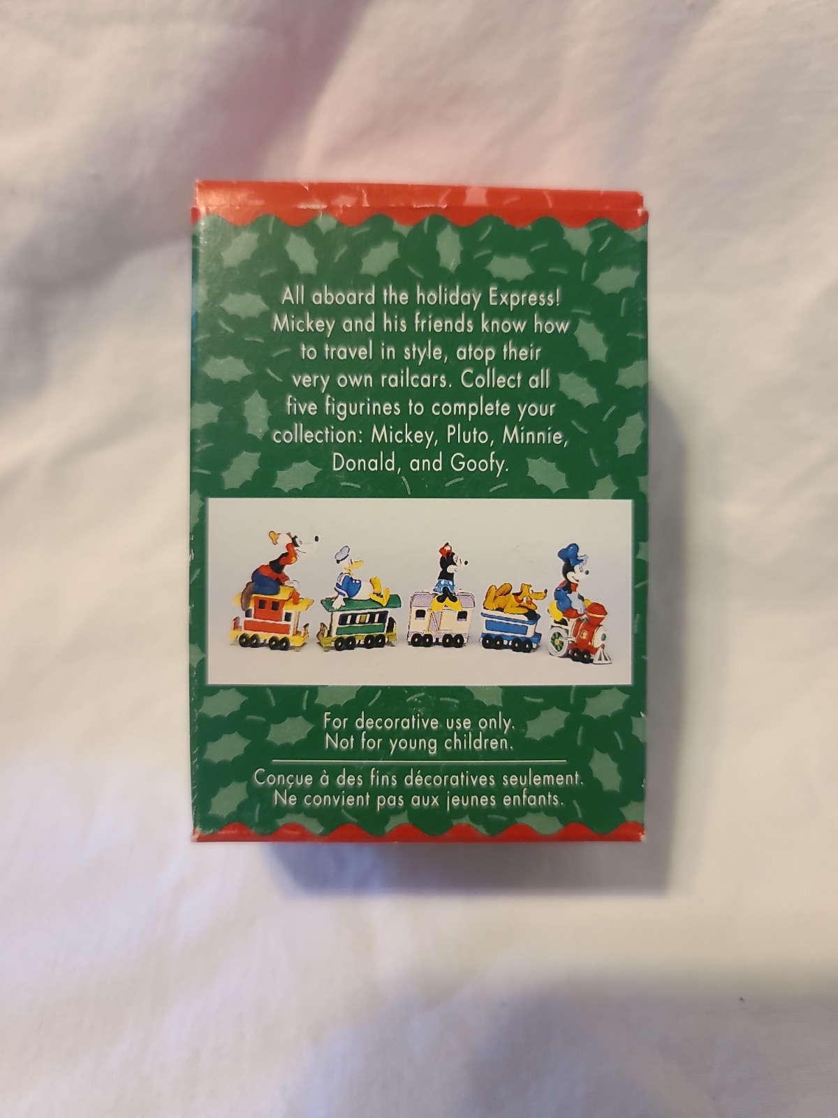 (B) Merry Miniatures Mickey’s Locomotive 1998 Hallmark Figurine 1 of 5