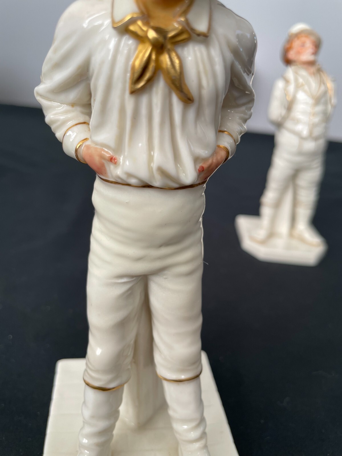 Royal Worcester Countries Around The World by Hadley, The Yankee #835, c1882