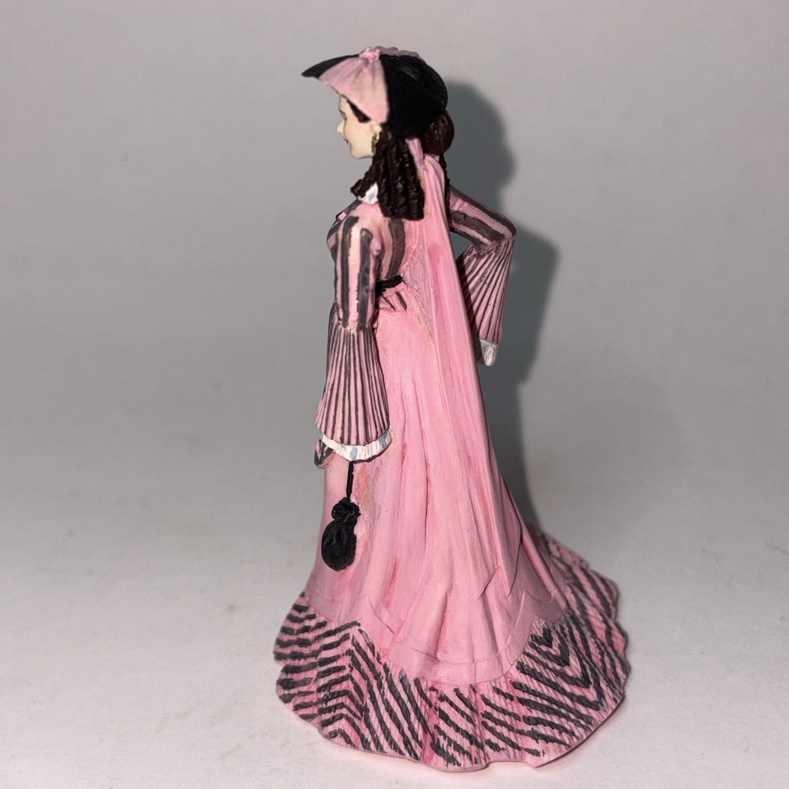 Franklin Mint Gone With The Wind Scarlett O’Hara Her Promenade Figure Pink Dress