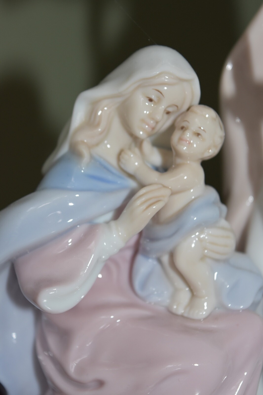 Holy Family Virgin Mary St. Joseph Baby Jesus Nativity Roman Figurine Valencia