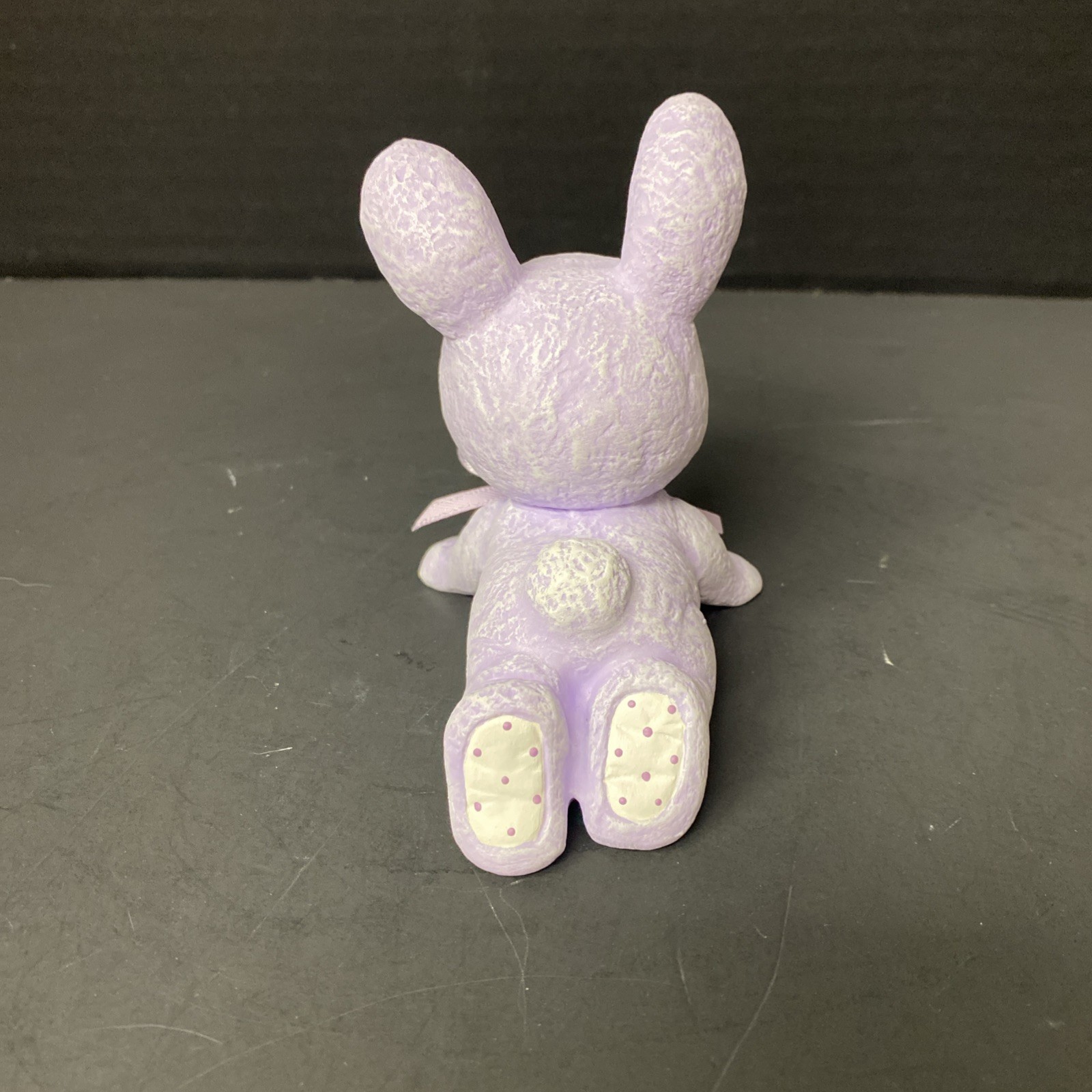 Scioto Ceramic Orphan Bunny Kid Crawling Handpainted Baby Figurine