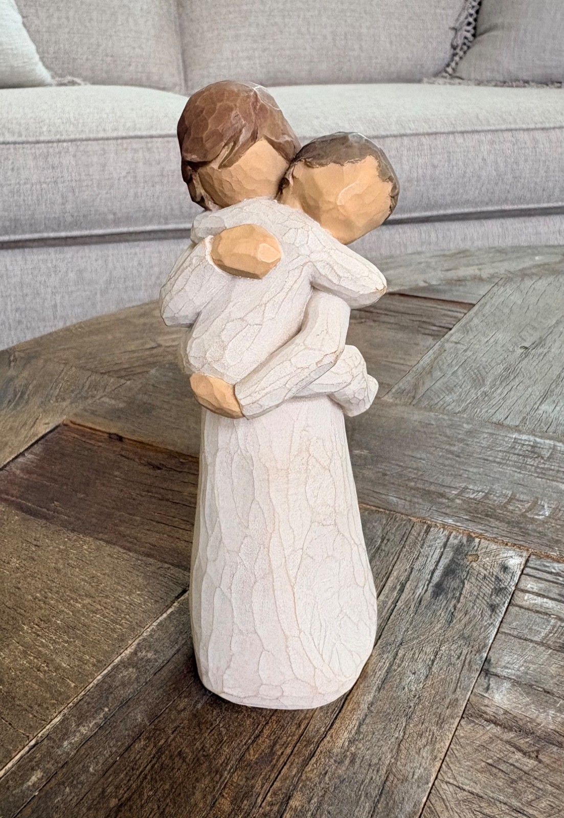 Willow Tree Angel’s Embrace Hand-Painted Susan Lordi 2002 Mother’s Love