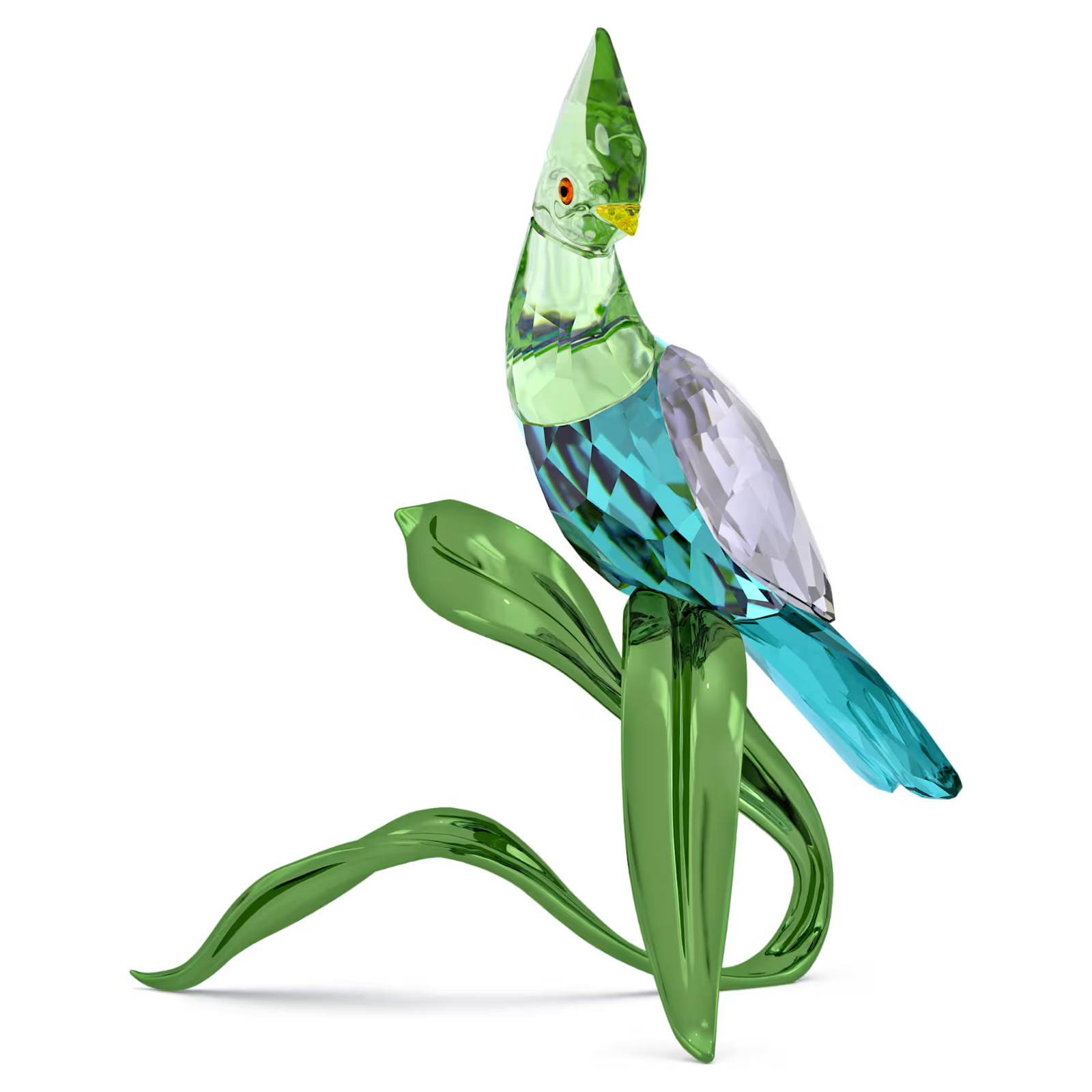 Swarovski Crystal IDYLLIA GREEN TURACO Bird Figurine 5693147