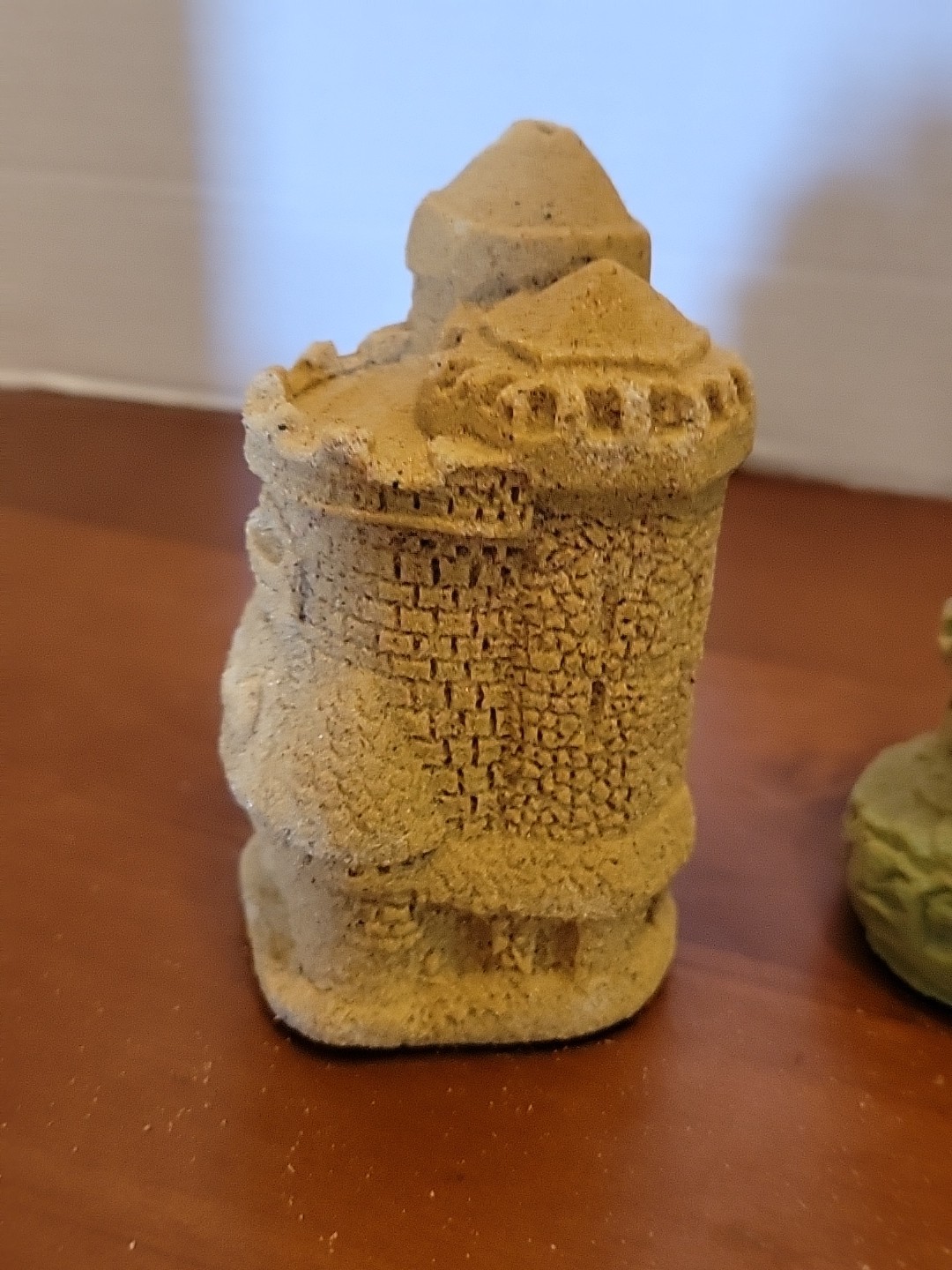 Set Of 2, 1984 MQH Mr. Sandman Sandcastle Sculpture 4″, Nipigon Studios Canada