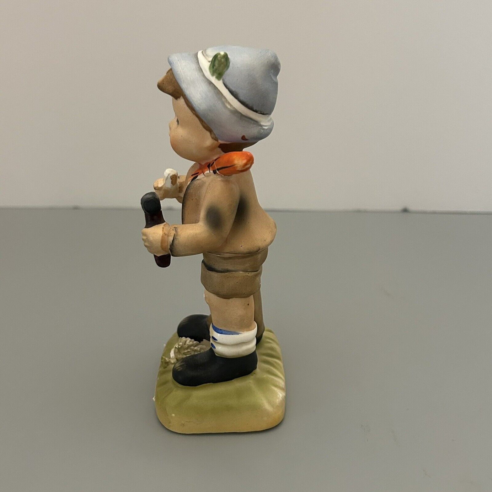 Erich Stauffer Sore Thumb Ceramic Boy Figurine Japan 8561 Vintage NO BOX