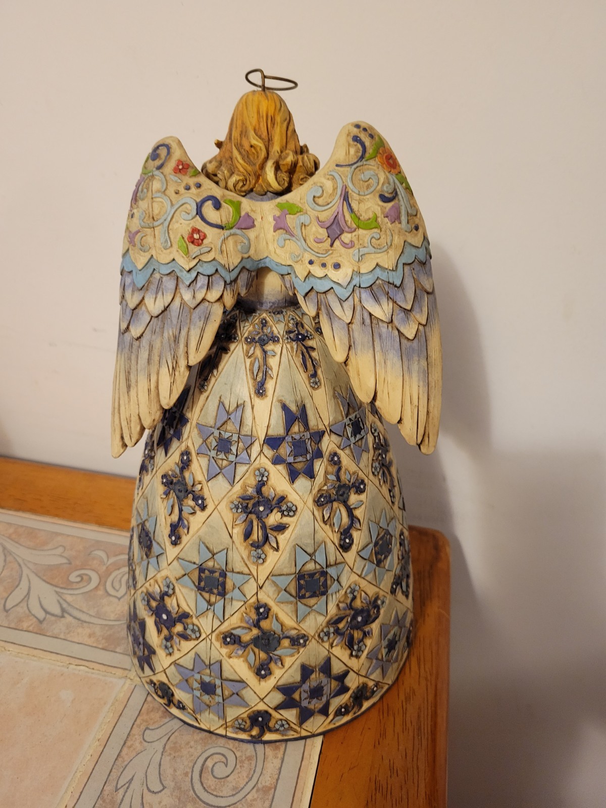 Heartwood Creek Jim Shore Enesco Angel Figurine Welcome Home Resin 2005
