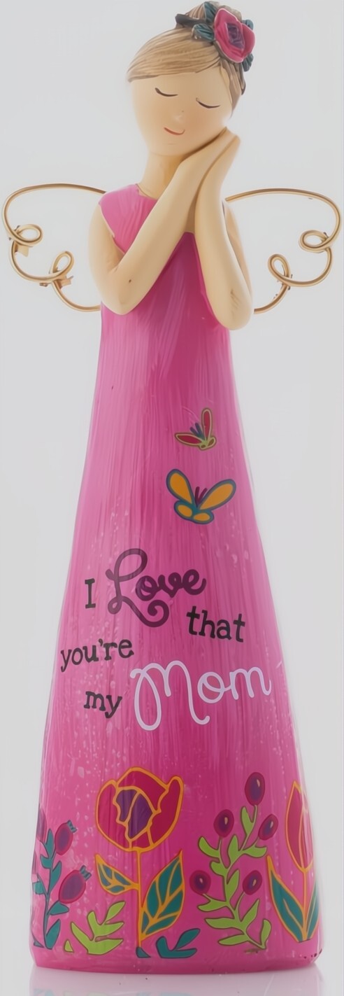 NEW ANGEL MOM FIGURINE STATUE
