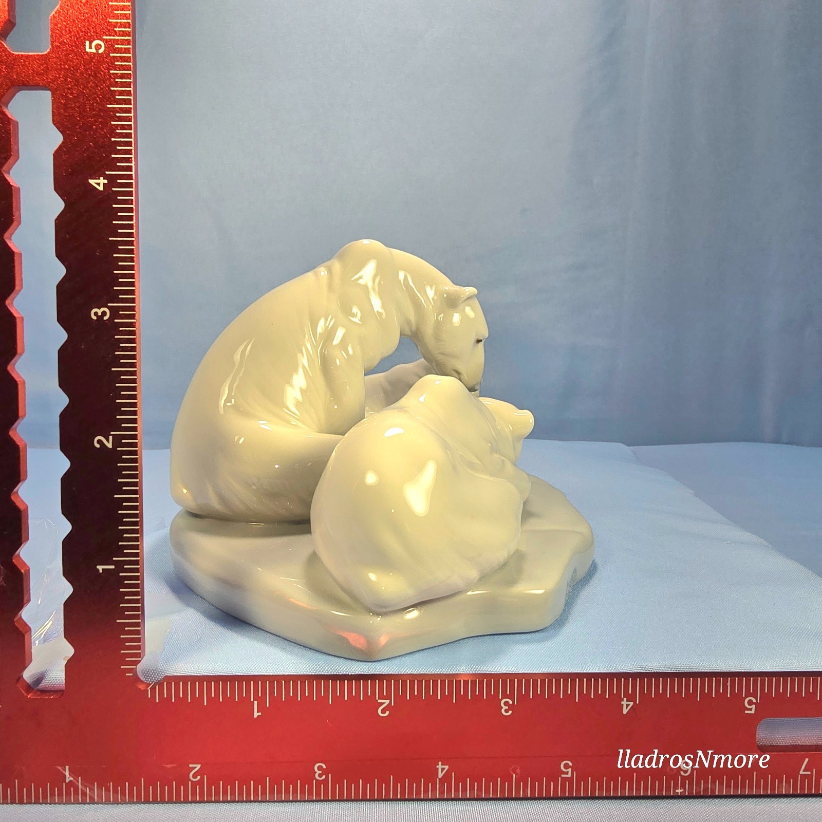 Lladro #1443 Bearly Love NO DAMAGE Lladro 1443 Bearly Love Polar Bear Family