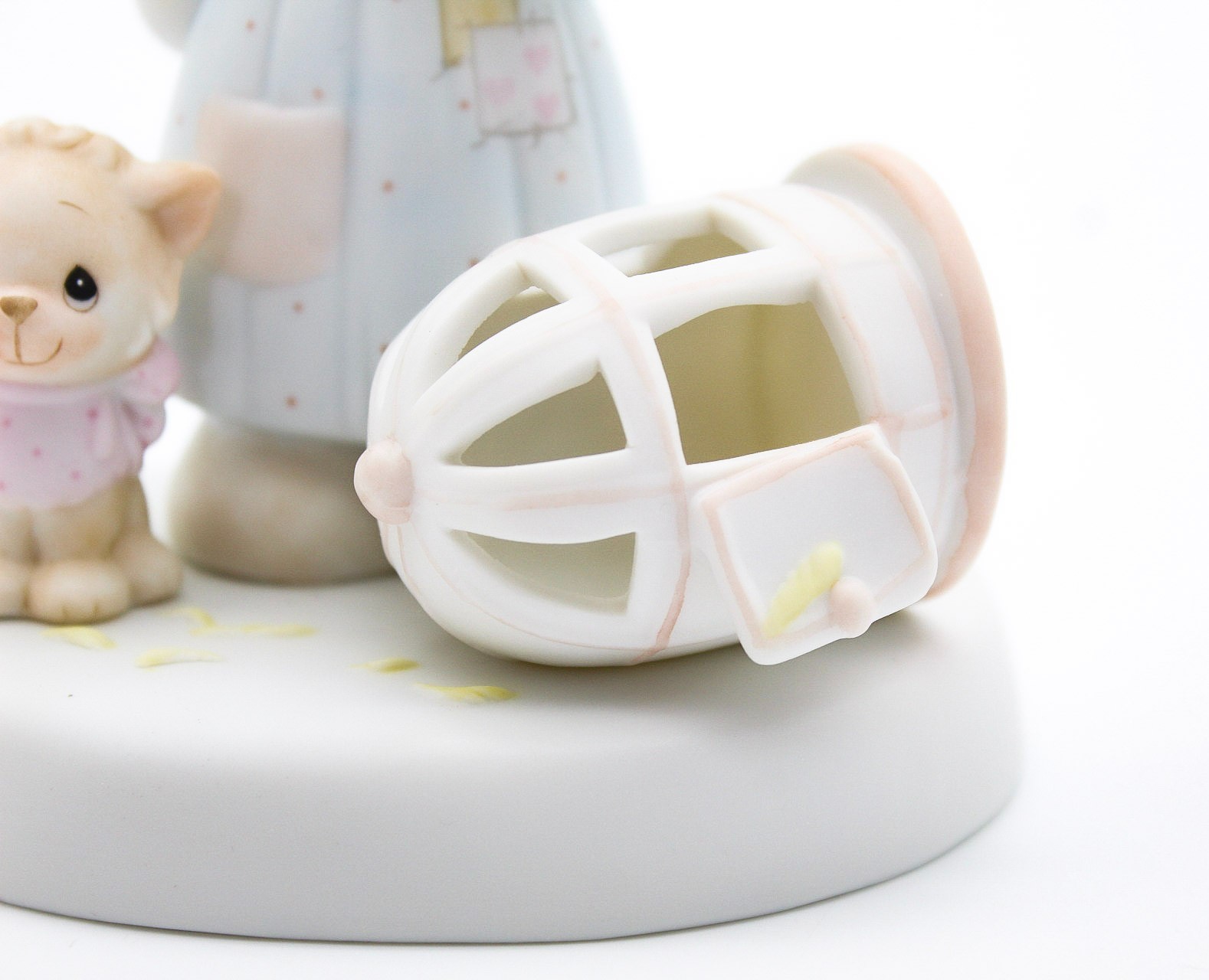 Precious Moments The Lord Giveth & The Lord Taketh Away Porcelain Figurine 1987
