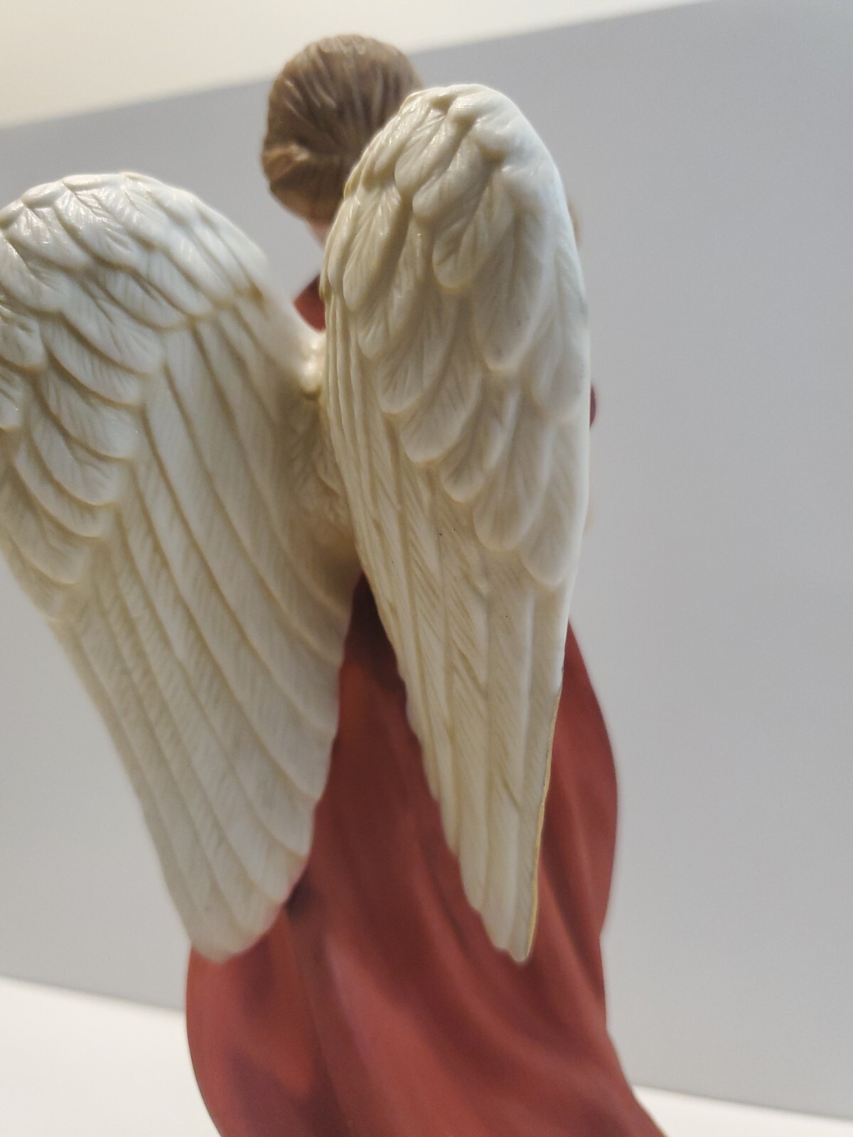 Vintage Homco Guarding Angel With Baby Figurine Porcelain Home Interiors #1414
