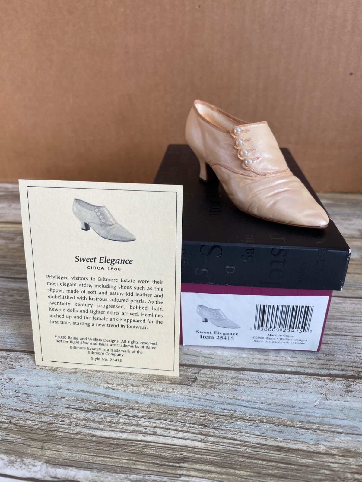 Lot of 9 Just the Right Shoe by Raine Mini Shoes Ankle Boot Courtly Riches w/Box