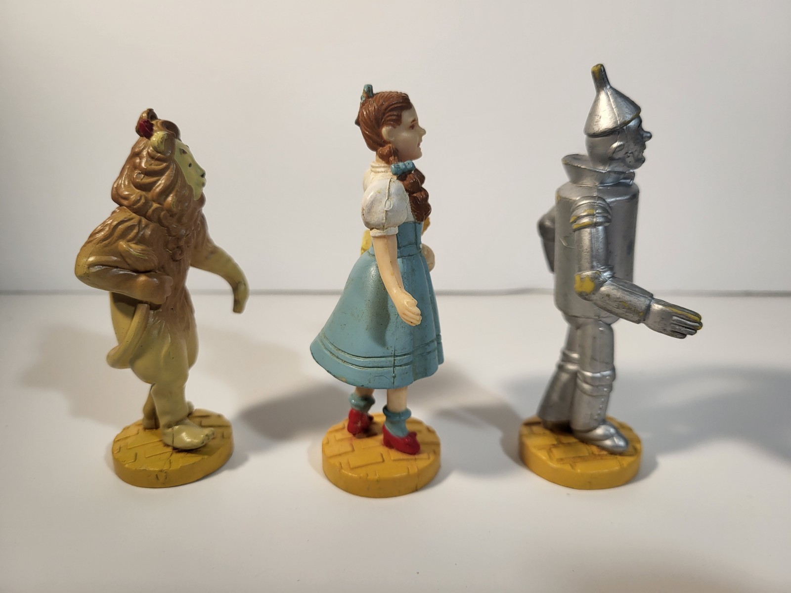 Lot Of 3 Loew’s Ren MGM Turner 1987 Wizard of OZ Figures 4″