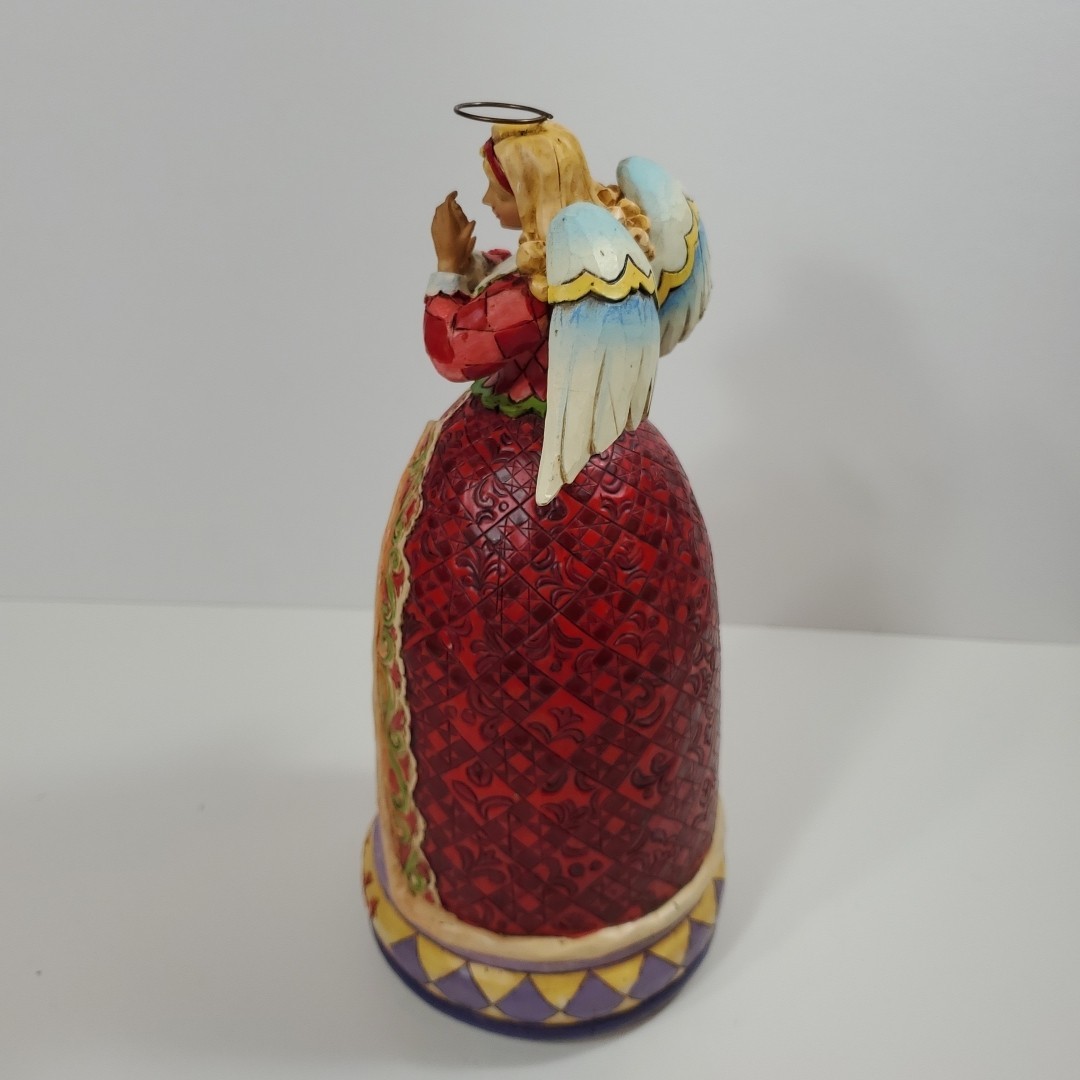 Jim Shore “Silent Night”-2006-No Box-Pre Owned-Musical Figurine