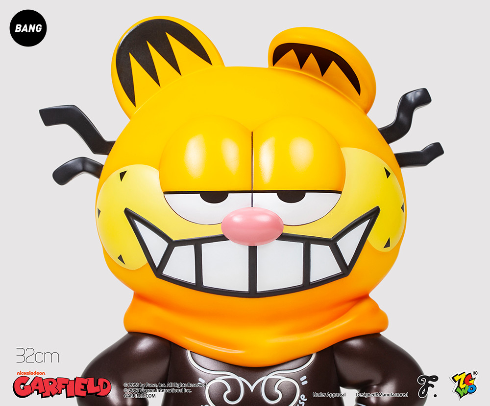 ZCWO Kung Fu Garfield Limited Ver Collectible Fashion Figure 32cm New Stock