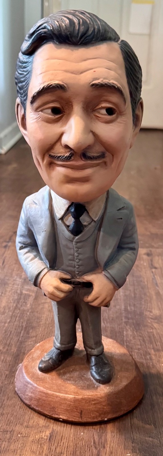 Early Esco Clark Gable Gone With The Wind Statue Chalkware – Very Good Condition