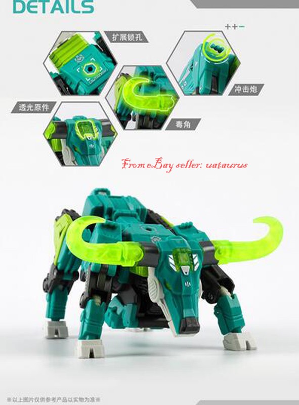 Perfect Beastbox Dinosaur Clan Bb-27 Toxichorn Without Bonus In Stock New