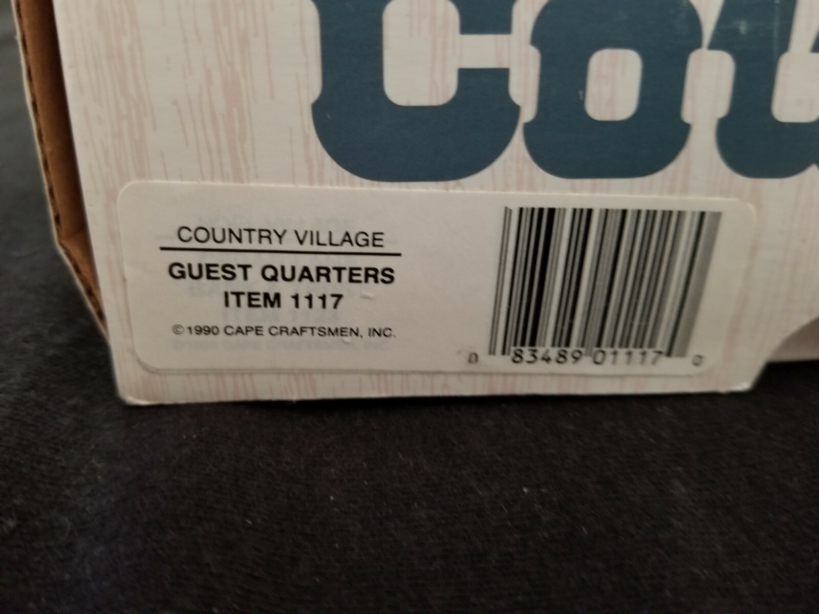 Cape Craftsmen: The Cape Villages Country Village – Guest Quarters BRAND NEW