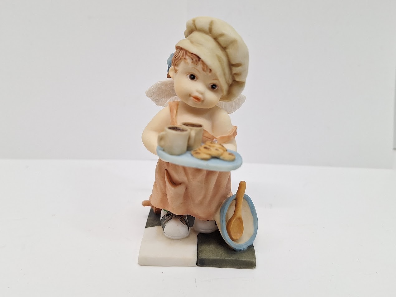 1995 Ganz Little Girl Angel Perfect Little Place “Angel’s Food ” Figurine