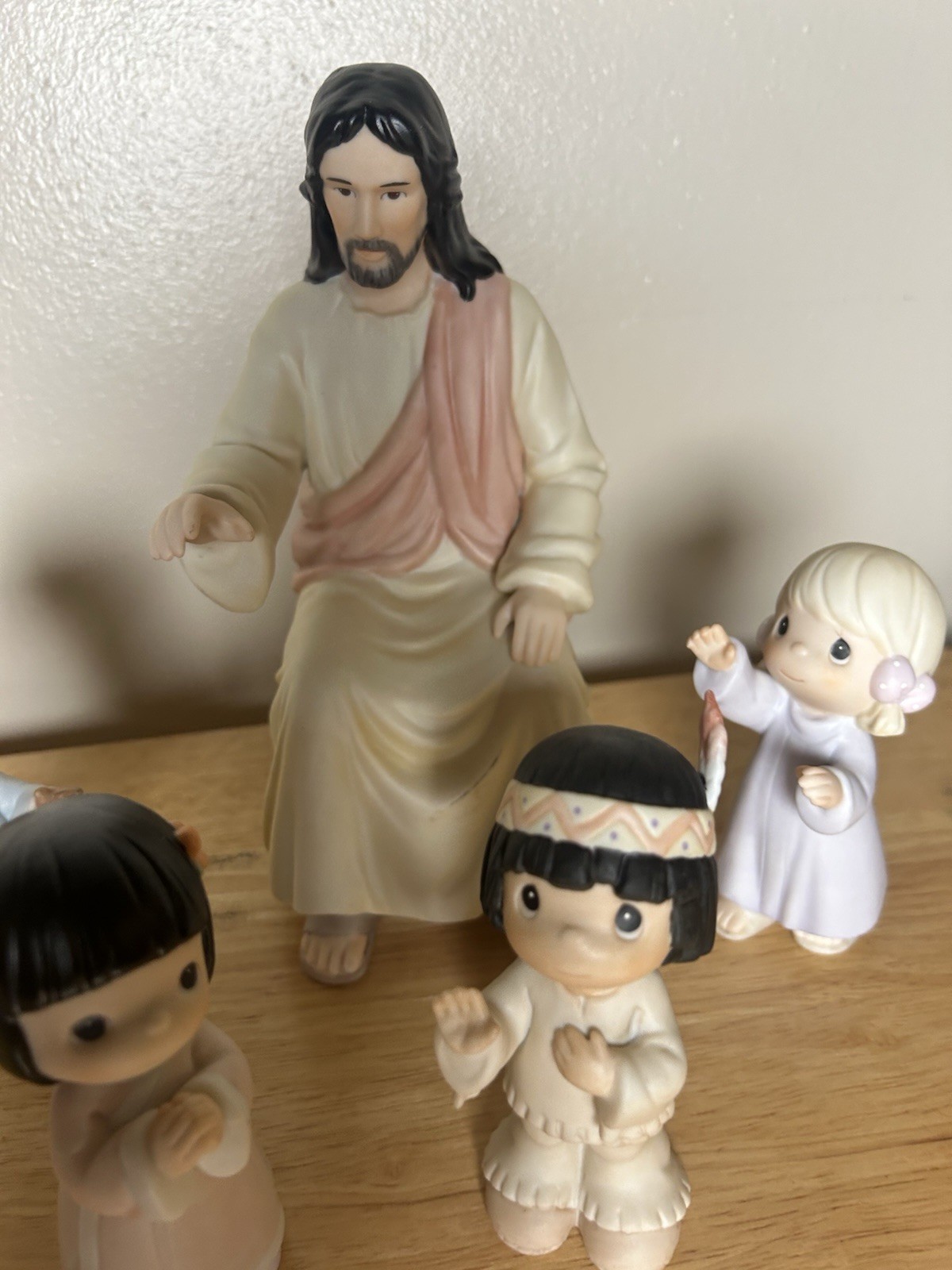 RARE Precious Moments He Shall Lead The Children Jesus no box