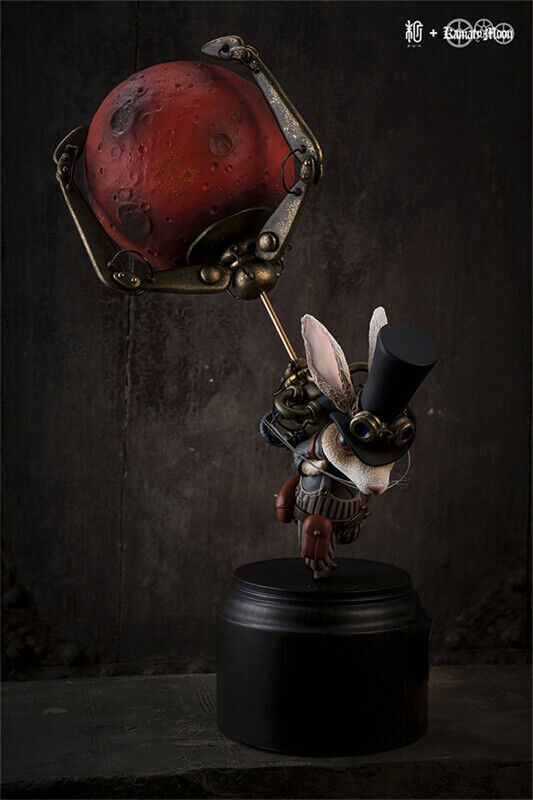 Manas Studio 镰田光司 Rabbit Who Stole The Moon Painted Model Limited Statue New
