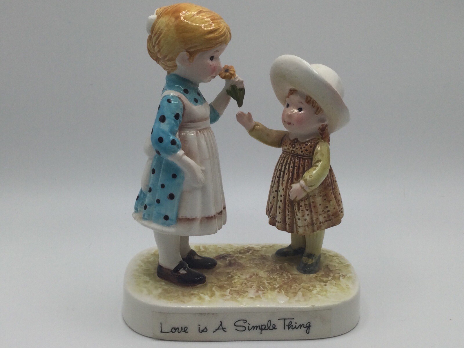 American Greetings Corp “Love Is A Simple Thing” Figurine Statue VTG
