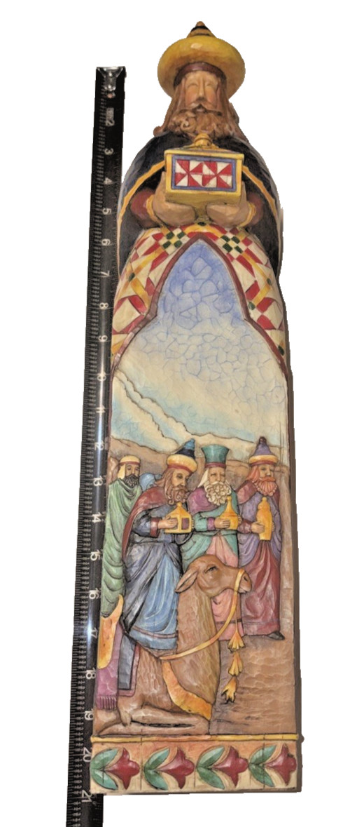 Jim Shore #4002295 2005 Kings Wise Men “A Gift of Love” Nativity 20 in Large SEE