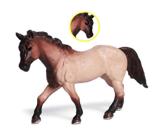 16cm Horse PVC Toy Wild Animal Figure Kids Gift