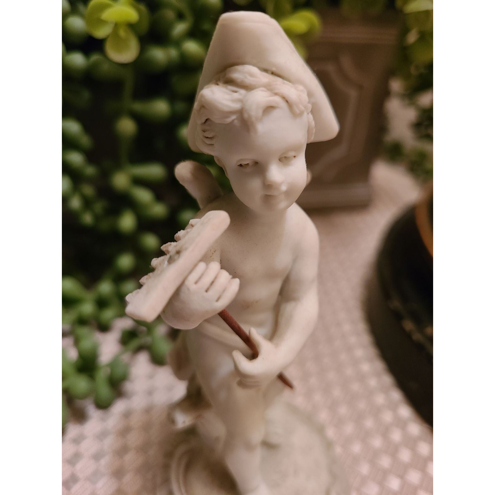 Sevres Biscuit Porcelain Cherub, Circa 1761