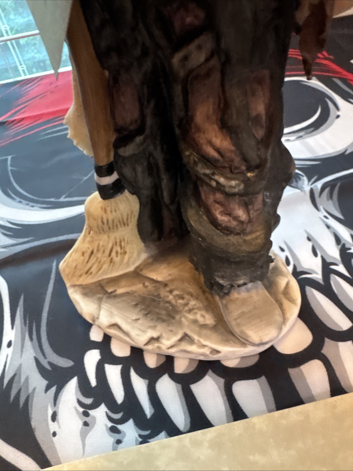 RARE Emmett Kelly Jr SWEEPING UP Clown Figurine Hand Painted W/ COA 974/12000