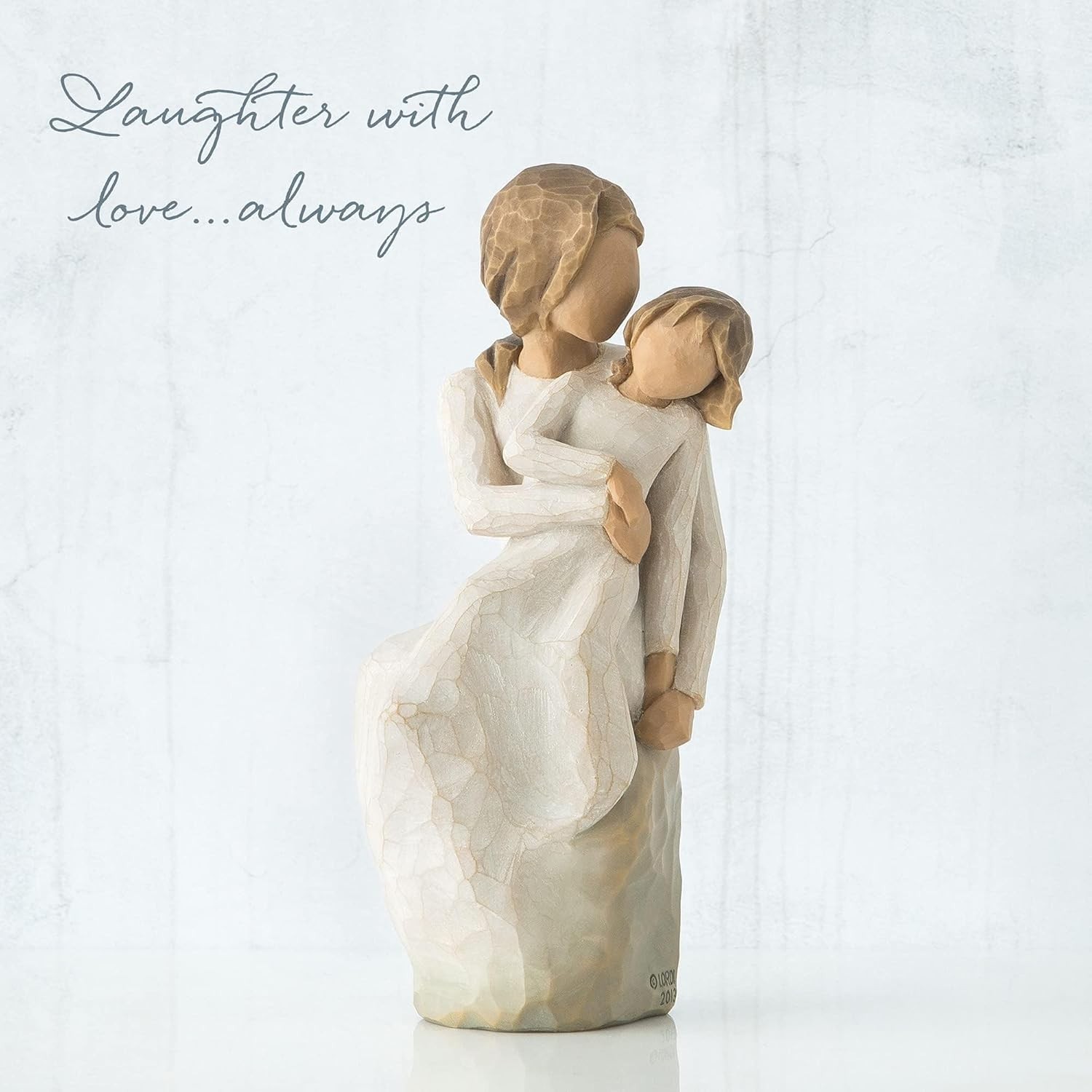 Willow Tree MotherDaughter Figurine Susan Lordi Mother Daughter Seated Figure